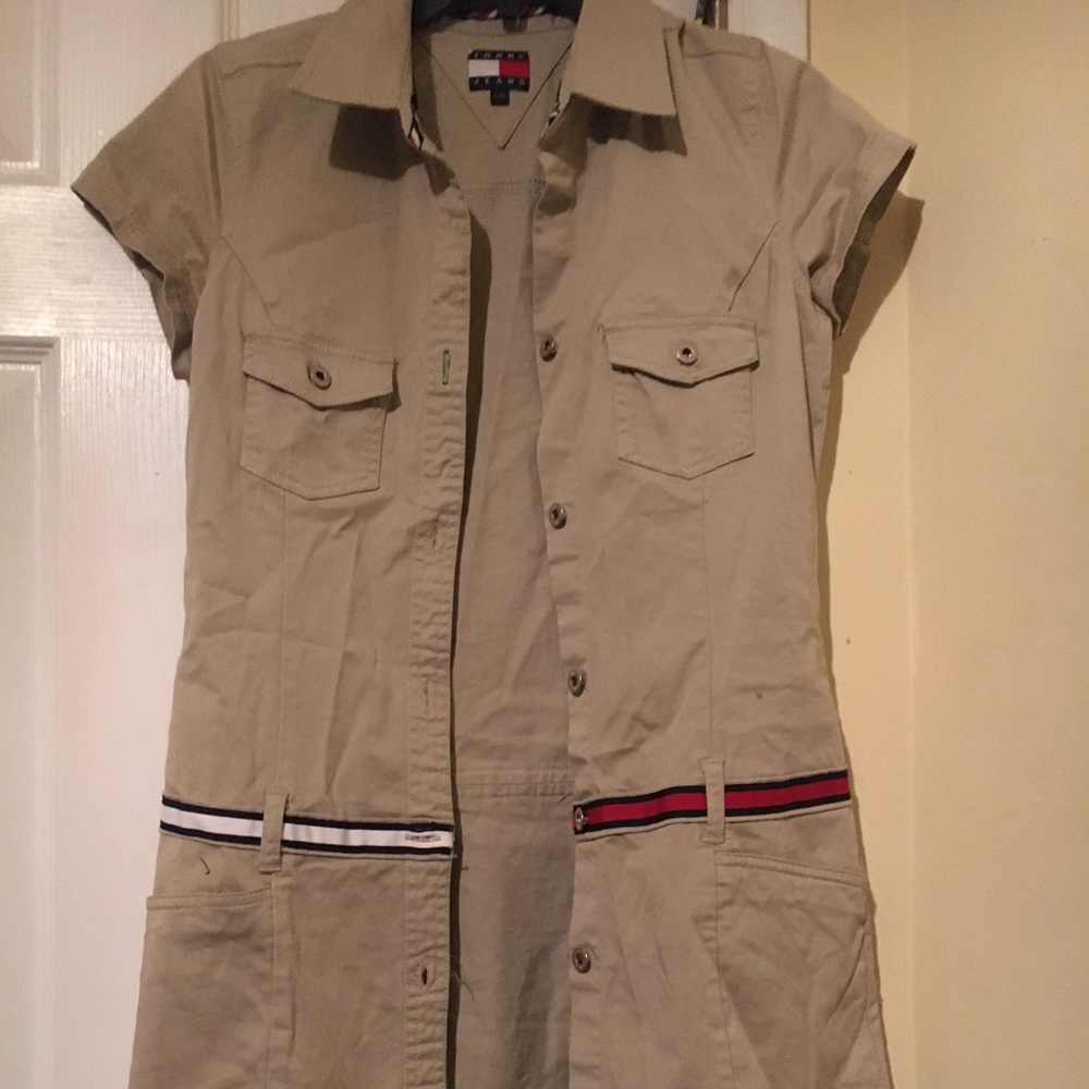 Button down dress